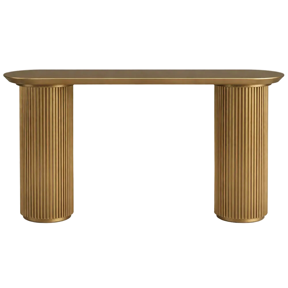Northgate Console Table - Large Gold