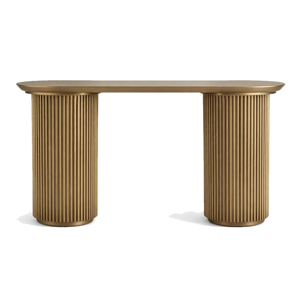 Nomad Console Table - Small Gold