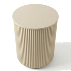 Nomad Side Table - Cream
