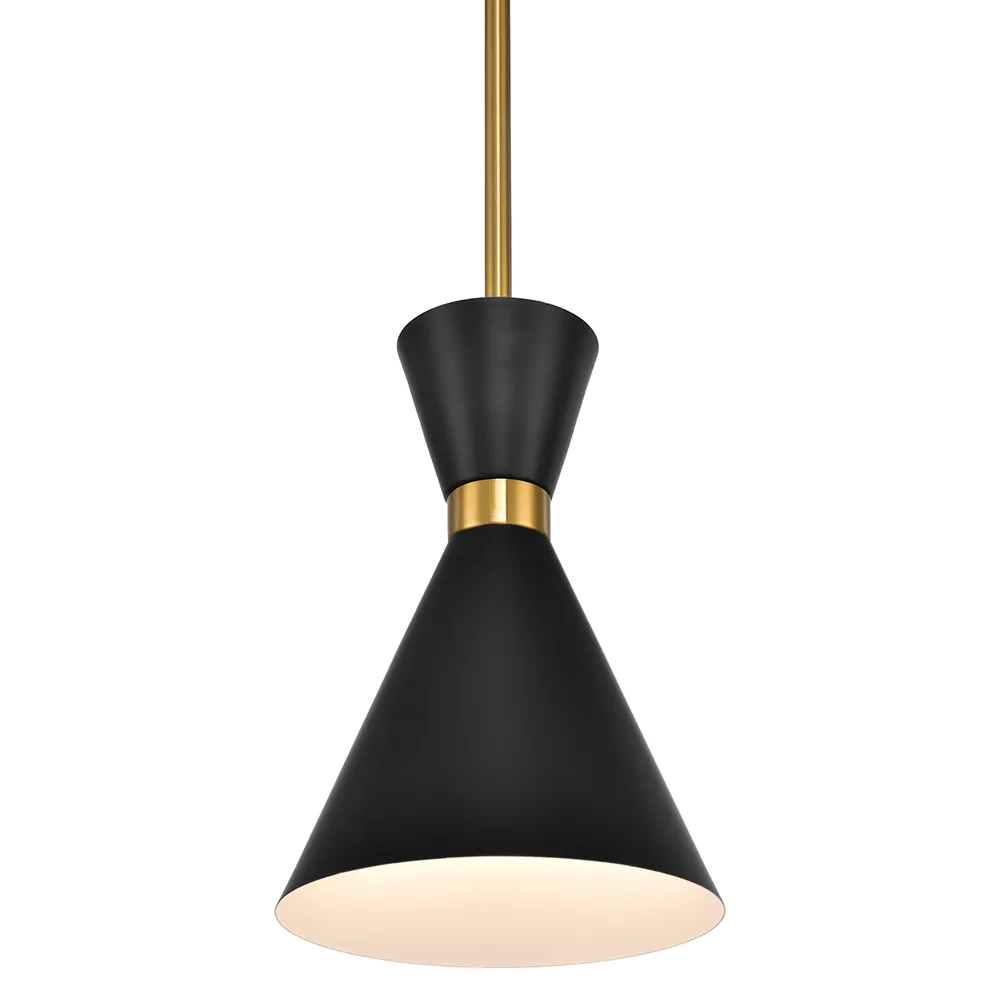 Oakley Pendant - Black w Brass