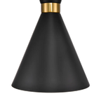 Oakley Pendant - Black w Brass