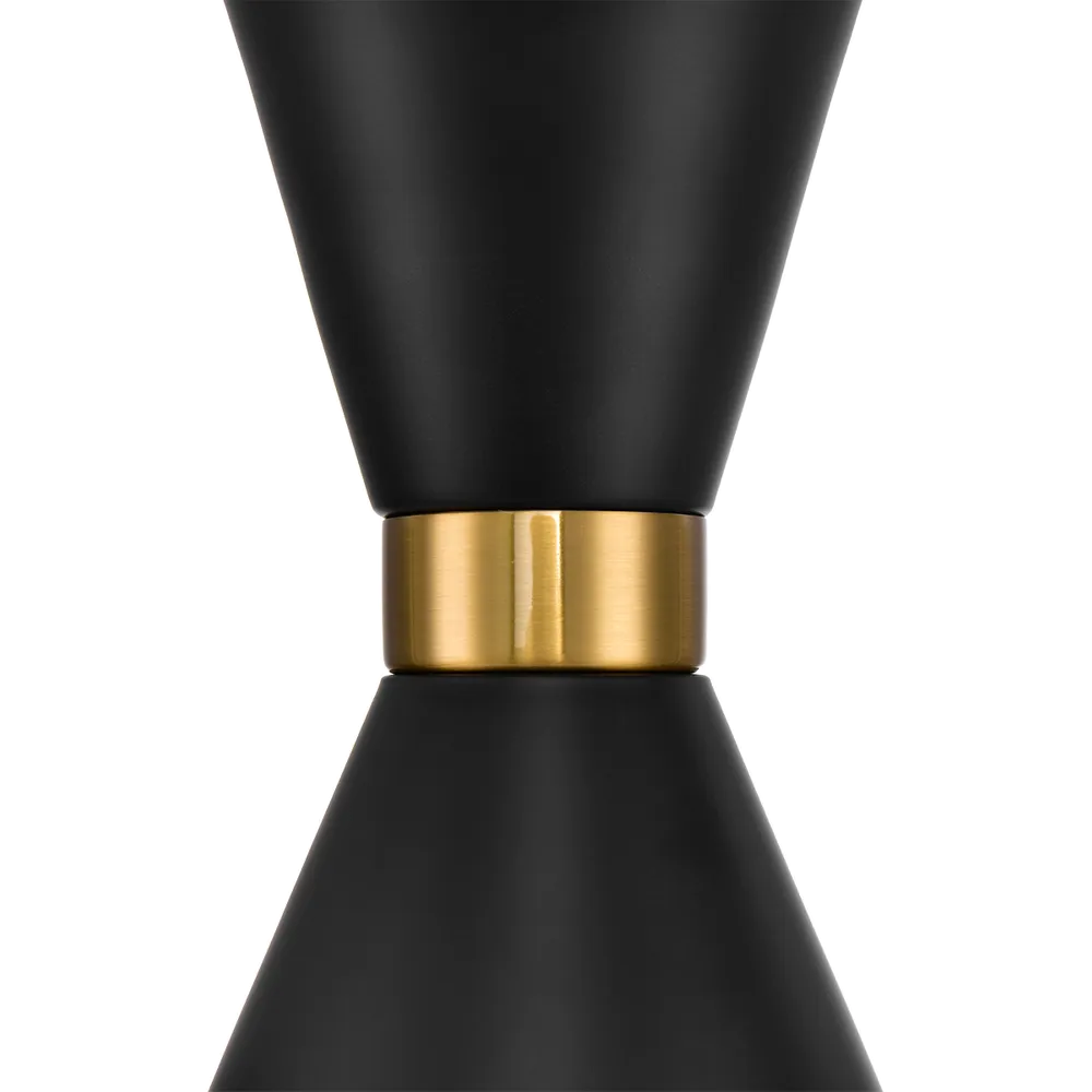 Oakley Pendant - Black w Brass