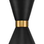 Oakley Pendant - Black w Brass