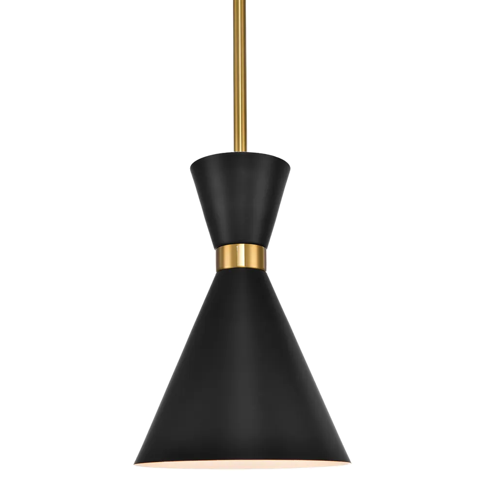 Oakley Pendant - Black w Brass