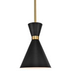 Oakley Pendant - Black w Brass