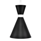 Oslo Pendant - Black w White