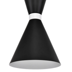Oslo Pendant - Black w White
