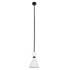 Oslo Pendant - White w Black