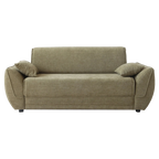 Petal Fabric Fold Out Sofa Bed, Double
