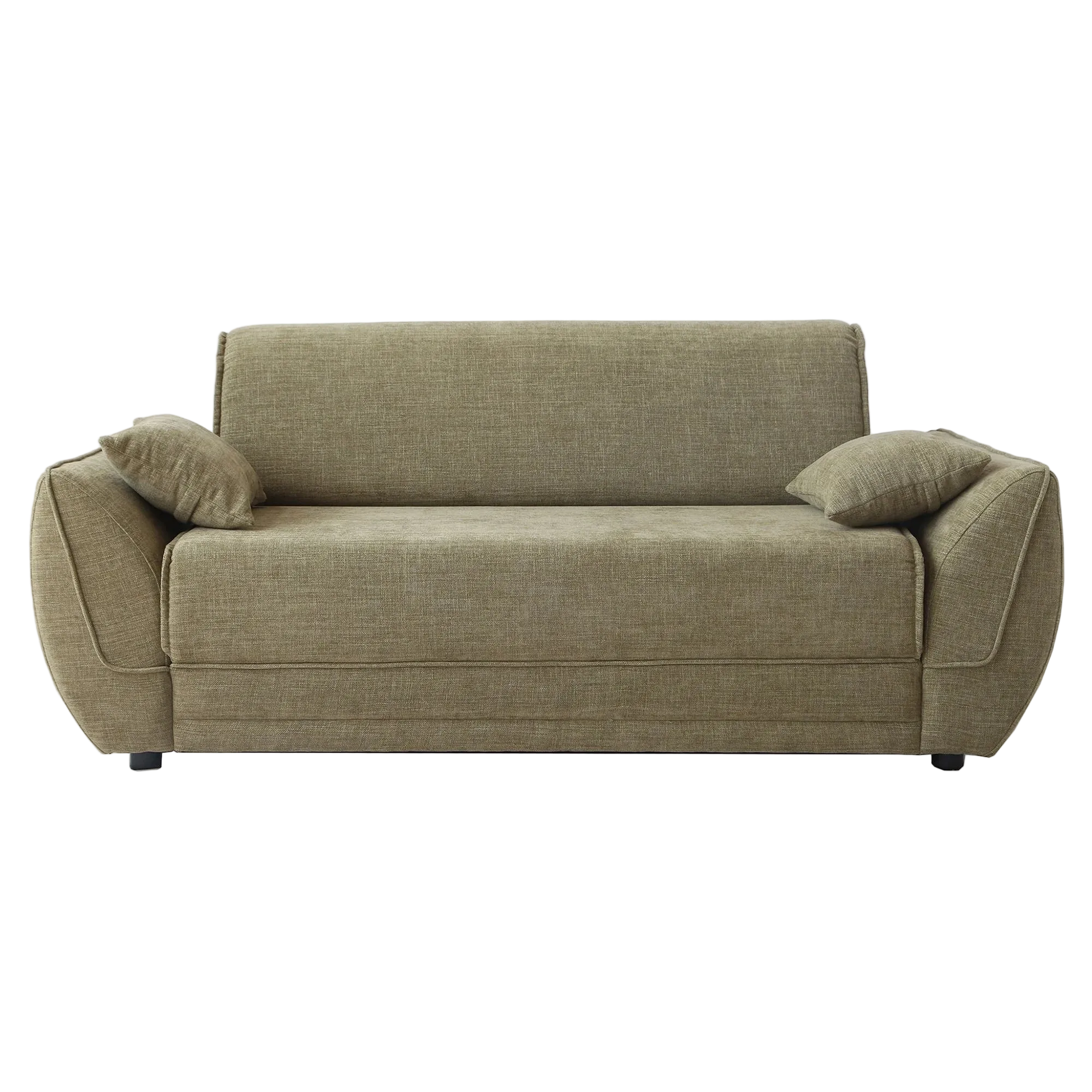 Petal Fabric Fold Out Sofa Bed, Double