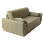 Petal Fabric Fold Out Sofa Bed, Double