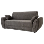 Petal Fabric Fold Out Sofa Bed, Double