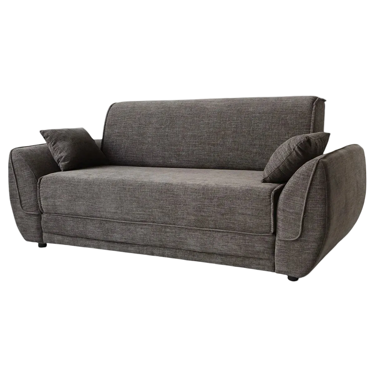 Petal Fabric Fold Out Sofa Bed, Double