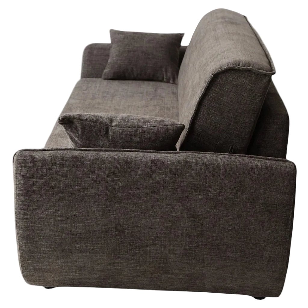 Petal Fabric Fold Out Sofa Bed, Double