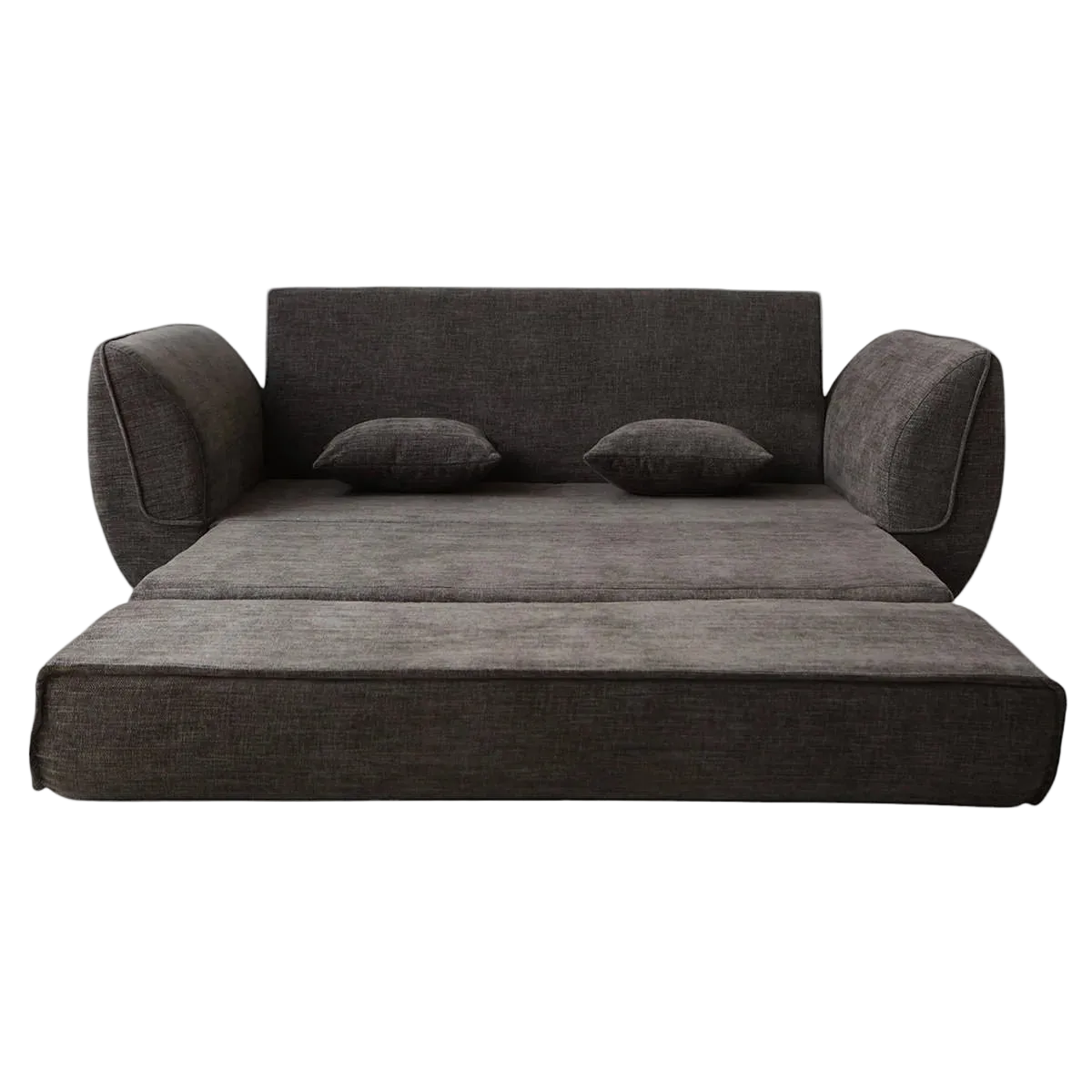 Petal Fabric Fold Out Sofa Bed, Double