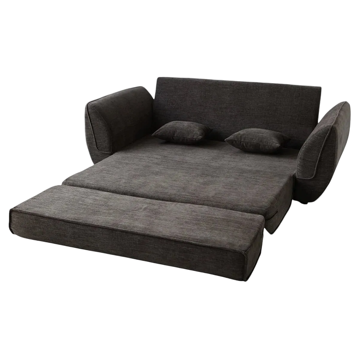Petal Fabric Fold Out Sofa Bed, Double