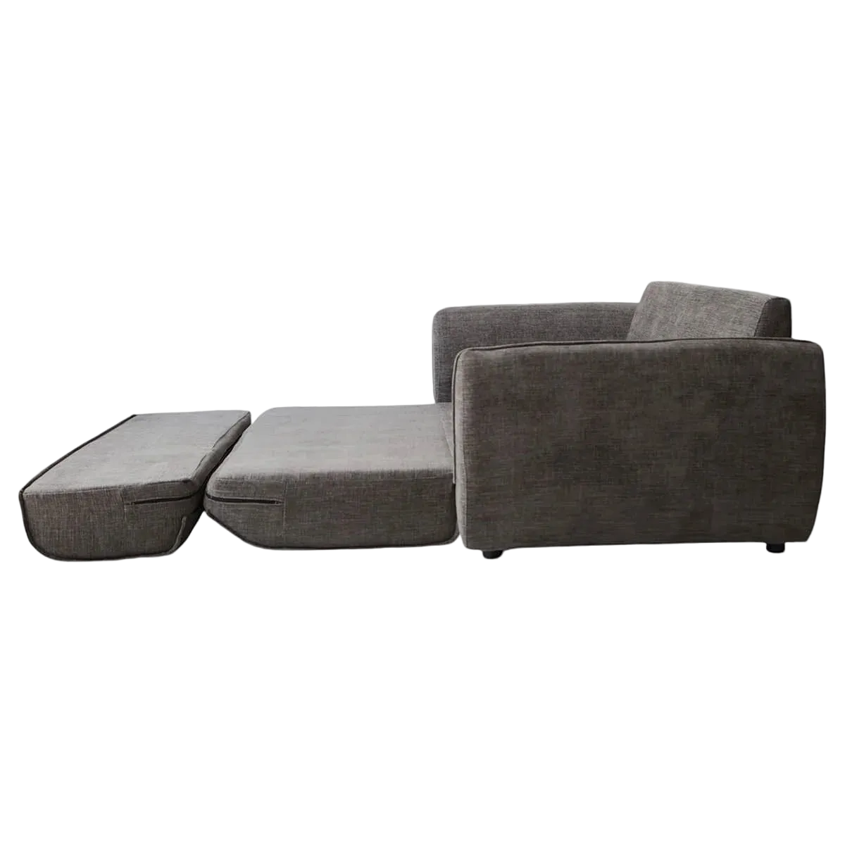 Petal Fabric Fold Out Sofa Bed, Double