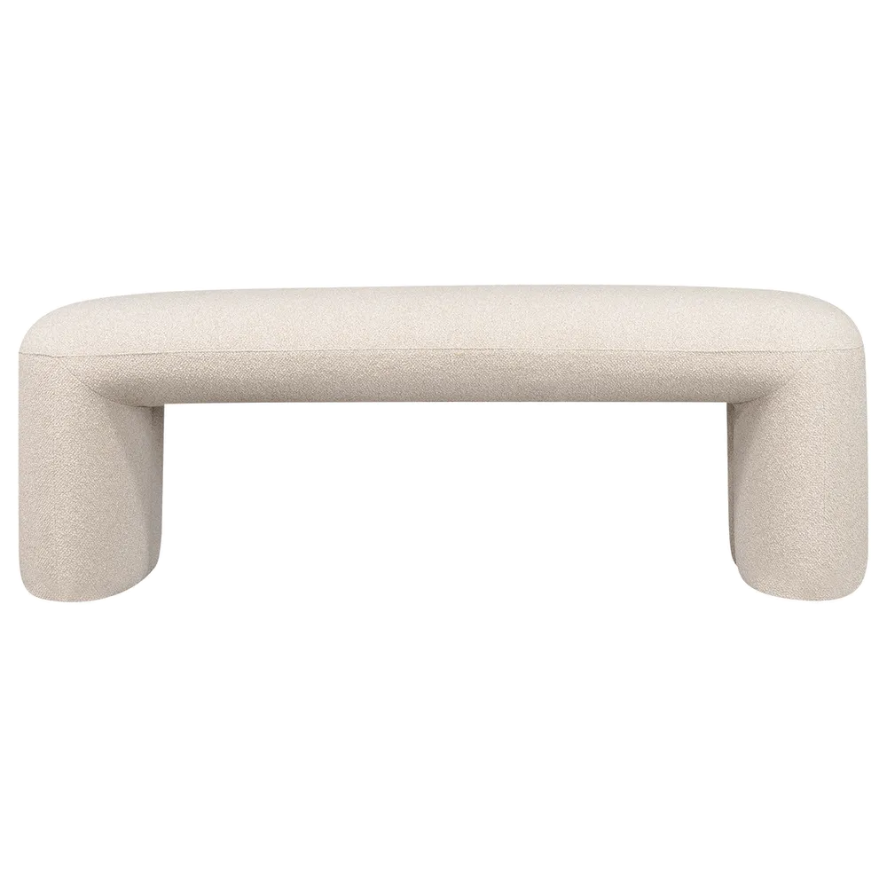 Pinehurst Bench Ottoman - Natural