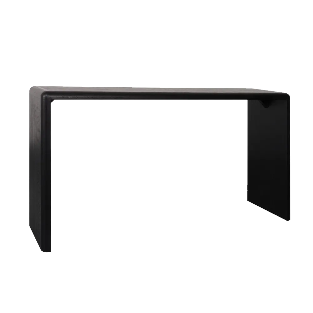 Radcliff Oak Console Table - Black
