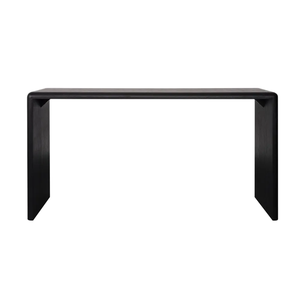 Ravenswood Oak Console Table - Black