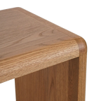Radcliff Oak Console Table - Natural