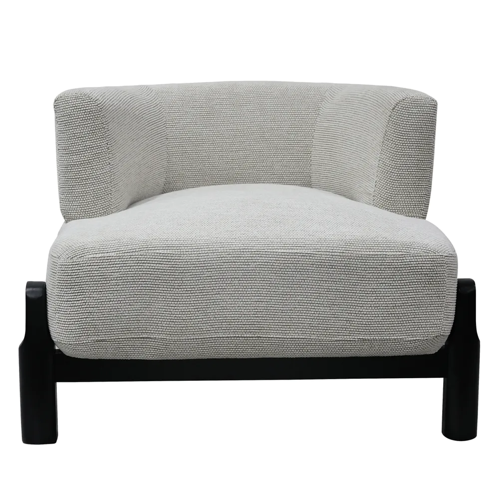 Ridgewood Accent Chair - White Chenille