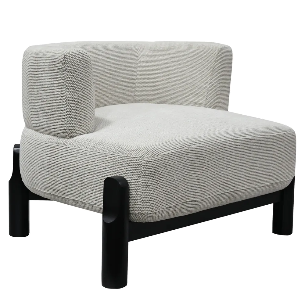 Ridgewood Accent Chair - White Chenille