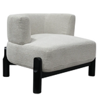 Ridgewood Accent Chair - White Chenille