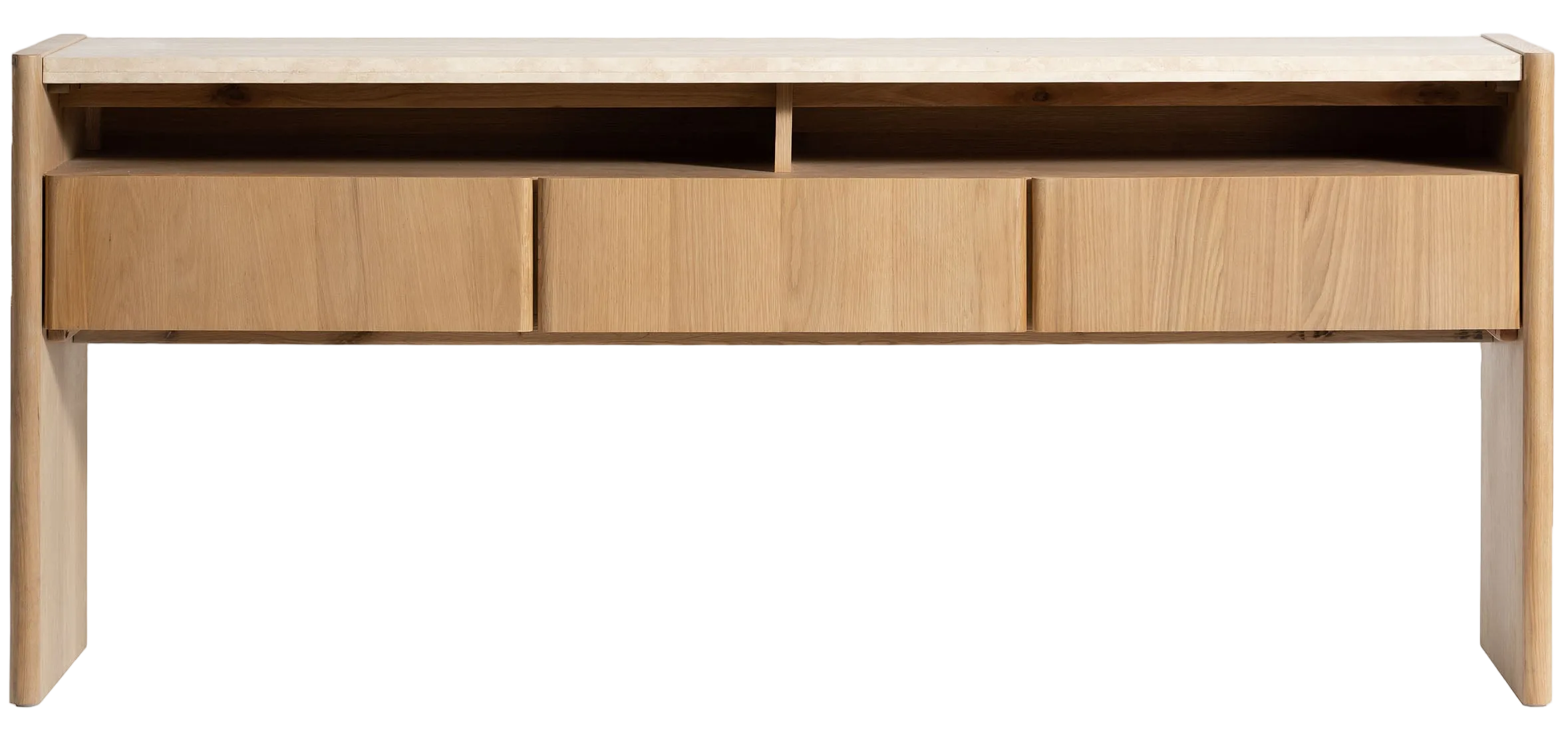 Stella 1800 Console Table - Oak Natural