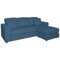 Berkley Linen Corner Sofa w Reversible Chaise 3 Seater