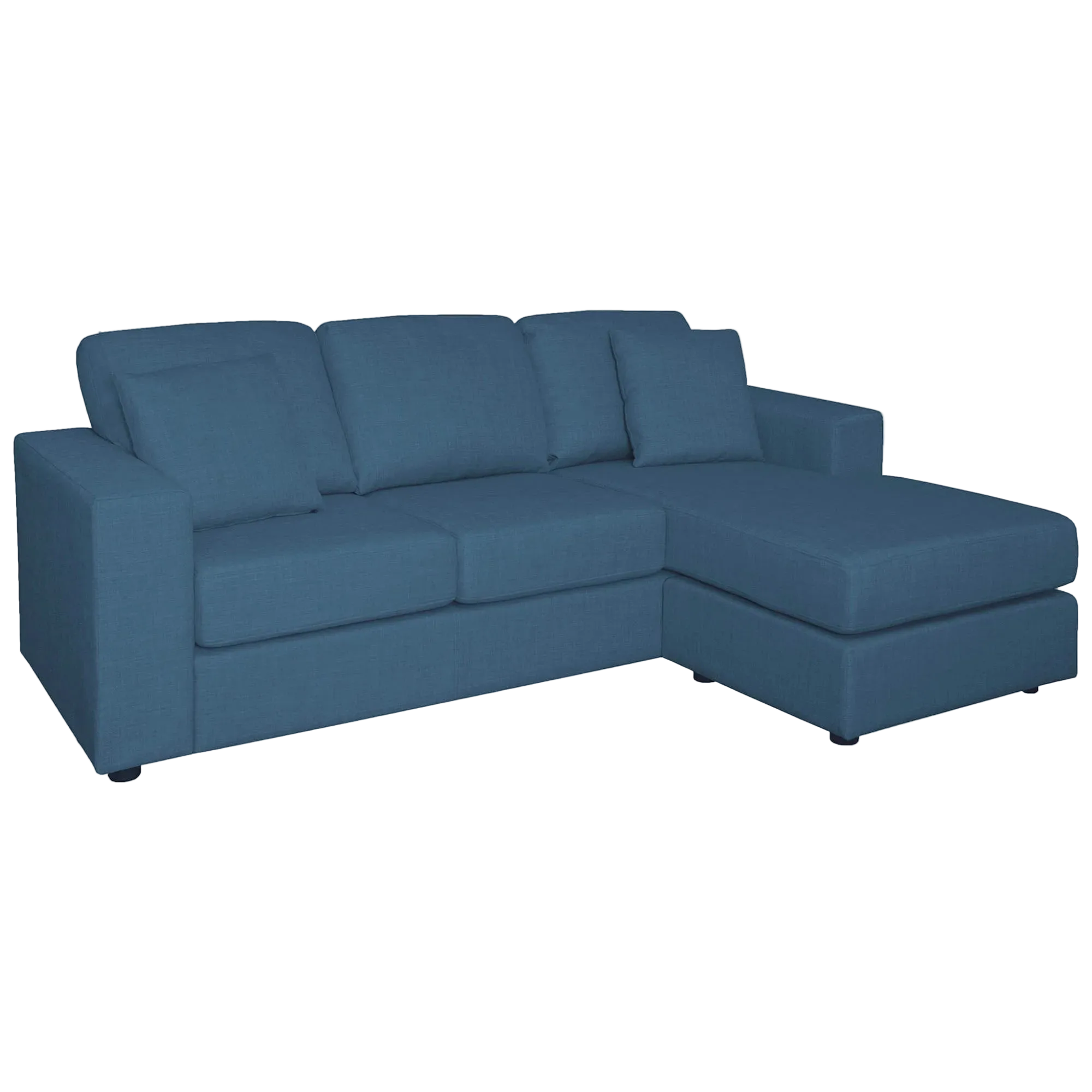 Berkley Linen Corner Sofa w Reversible Chaise 3 Seater