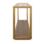 Sadie Console Table - Antique Gold