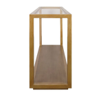 Sutton Console Table - Antique Gold