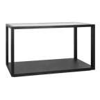 Sutton Oak Console Table - Black