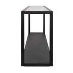 Sadie Oak Console Table - Black