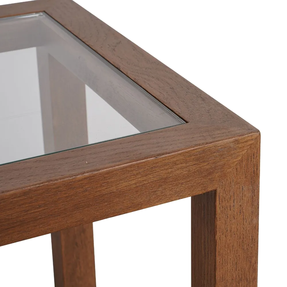 Sutton Oak Console Table - Walnut