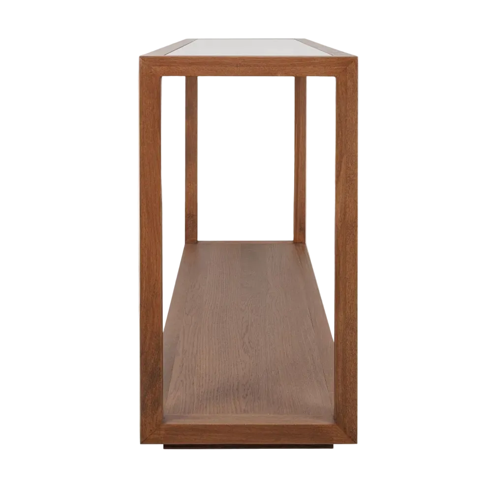 Sutton Oak Console Table - Walnut