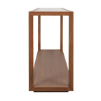 Sadie Oak Console Table - Walnut
