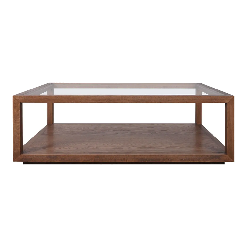 Sadie Oak Rectangle Coffee Table - Walnut