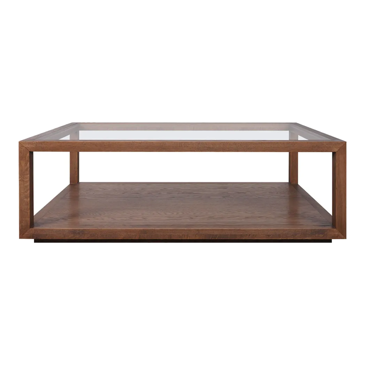 Sadie Oak Rectangle Coffee Table - Walnut