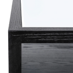 Sadie Oak Square Coffee Table - Black