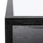 Sutton Oak Square Coffee Table - Black