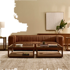 Sadie Oak Square Coffee Table - Walnut