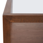 Sutton Oak Square Coffee Table - Walnut
