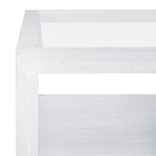 Sutton Oak Square Coffee Table - White