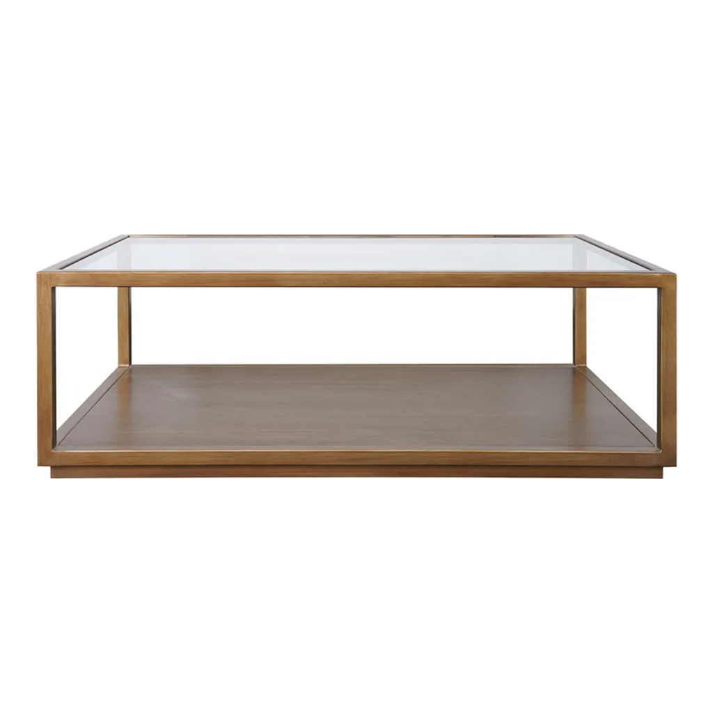 Sadie Rectangle Coffee Table - Antique Gold