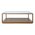 Sadie Rectangle Coffee Table - Antique Gold