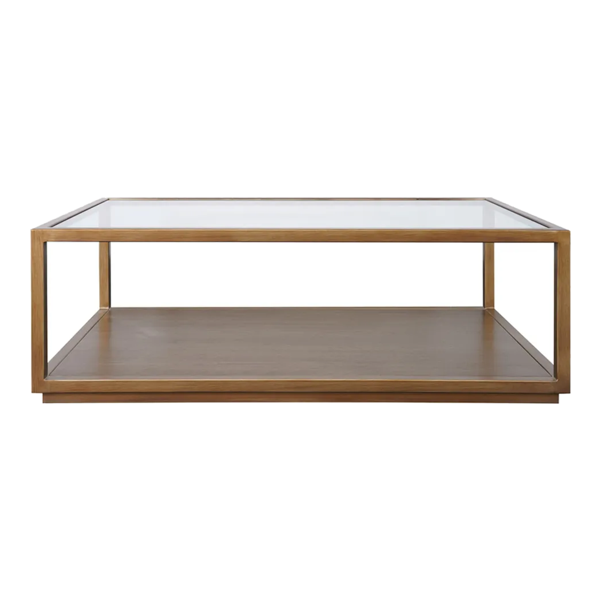 Sadie Rectangle Coffee Table - Antique Gold