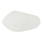 Solstice White Marble Coffee Table - Large Antique Gold