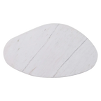 Sterling White Marble Coffee Table - Small Antique Gold